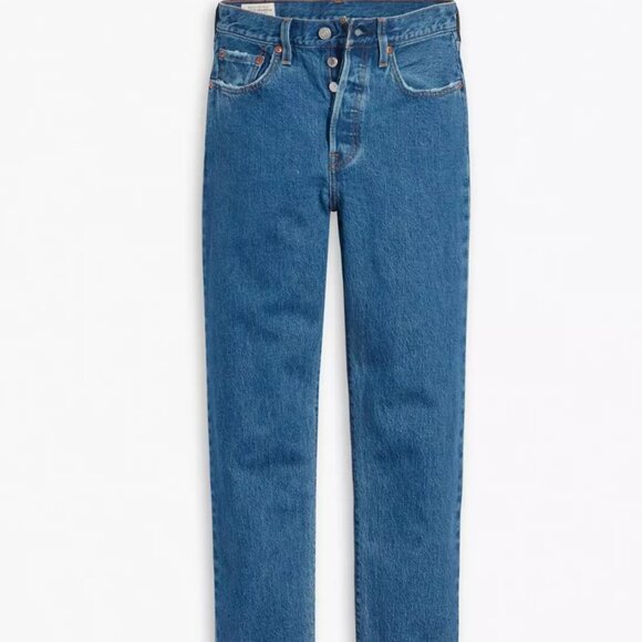 (BNWT) Levi's 501® Original Cropped Women's Jeans - 25x28L - Picture 1 of 6